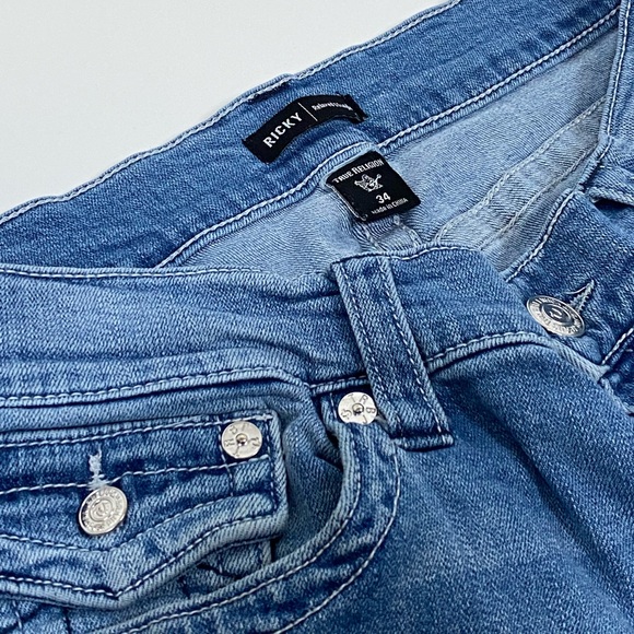 True Religion Ricky Relaxed Straight (mens 34x32) - Picture 4 of 5